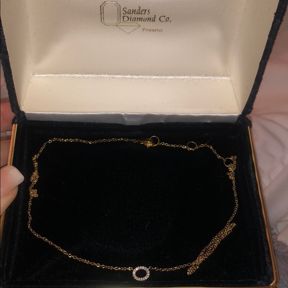 Gold Diamond Necklace